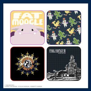 FF 7 Rebirth Square Enix Anniversary Kuji E Award Towels Complete Set